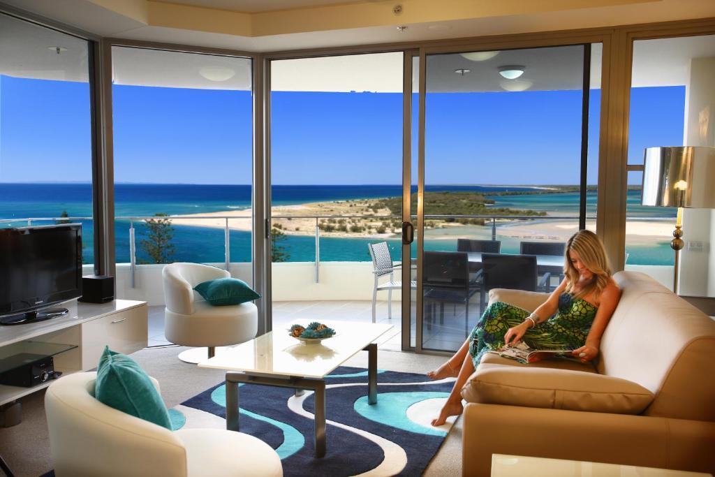 Monaco Caloundra Aparthotel Kamer foto
